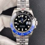 N-Factory ROLEX GMT Batman For Sale GMT-Master II Jubilee  Replica Cal.3285 Movement Watch ROLEX Batman Fake VS Real 